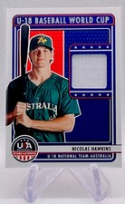 2023 USA Stars & Stripes Nicolas Hawkins Australia U-18 World Cup Patch #U18-NH