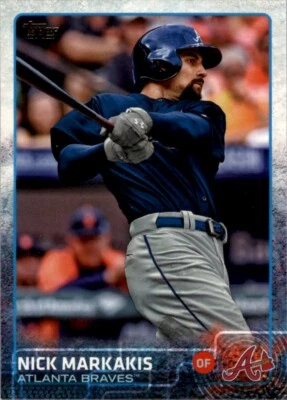 2015 Topps MLB Nick Markakis #557 - Image 1 of 2