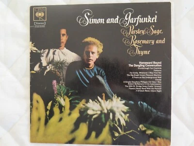 SIMON AND GARFUNKEL - PARSLEY SAGE ROSEMARY AND THYME - SBP 233376 - STEREO 1966 - Image 1 of 4