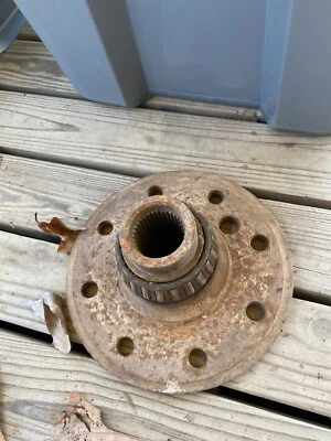 Unk 1970s? 1960s? Ford? driveshaft? flange? transmission rearend? yoke Truck? - Image 1 of 4