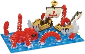 nanoblock - Kraken King Of The Sea Deluxe (NB-041)