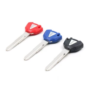 1 PCS Blank Uncut Blade Key For Kawasaki Ninja ZX6R ZX9R ZX10R ZX12R ZX14R ZX900 - Picture 1 of 4