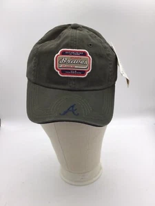 Sombrero Atlanta Braves Correa Ajustable Por Annco Bordado Oliva - Imagen 1 de 10