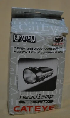CATEYE Headlamp HL-330 2.5V-0.3A - Image 1 of 3