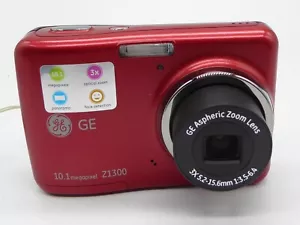 General Imaging GE Z1300 10.1MP Compact Digital Camera Red Tested - Picture 1 of 4