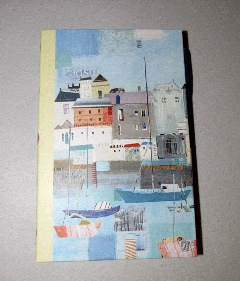 BY THE SEA OCEAN HARBOR THEME STICKY NOTE, NOTE PAD, MEMO STATIONERY BOOK - Image 1 of 1