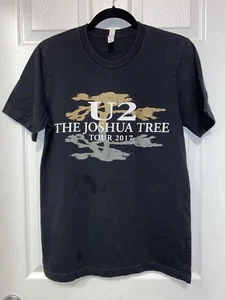 U2 The Joshua Tree Tour 2017 Black T Shirt Men’s Size: Medium - Picture 1 of 13
