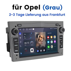 Für Opel Astra H Zafira B Corsa C D Carplay Android13 Autoradio GPS Navi WiFi FM - Bild 1 von 15