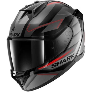 CASCO MOTO INTEGRALE SHARK D.SKWALL 3 SIZLER ANTRACITE-ROSSO TAGLIA XL - Foto 1 di 4