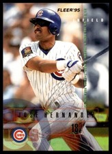 1995 Fleer Jose Hernandez Chicago Cubs #416