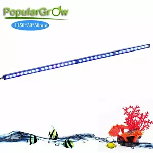 Barra de luz LED azul para acuario de 108W 470nm tira de espectro para peces arrecife tanque de coral - Imagen 1 de 9