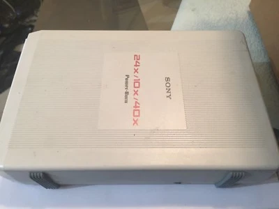 SONY POWER BURN CDR CRX1750U/A2 24x10x40x USB 2.0 CD-RW - Image 1 of 3