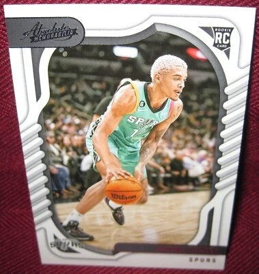 2022-23 PANINI CHRONICLES #107 JEREMY SOCHAN RC ABSOLUTE NM - Image 1 of 2