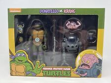 NECA Teenage Mutant Ninja Turtles TMNT DONATELLO VS KRANG 2 Pack Figures