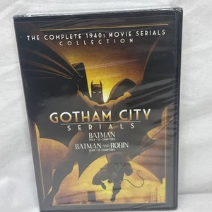 New & Sealed Gotham City Serials: Batman 1943 Batman & Robin 1949 DVD 2014 - Picture 1 of 6