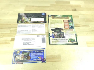Nintendo Power Official Zelda Four Swords Mail Renewal Gift Inserts Rare - Picture 1 of 10