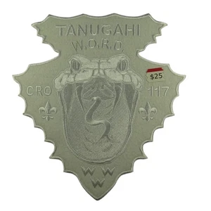 Croatan Lodge 117 East Carolina NC Tanugahi W.O.R.D. Jacket Patch WHT Bdr - Picture 1 of 2