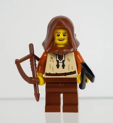 Минифигурка LEGO Castle PAB/BAM Forestmen/Villager Archer. Новый + быстрая доставка - Изображение 1 из 4