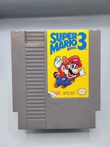 Super Mario Bros. 3 (Nintendo NES, 1990) - Picture 1 of 2