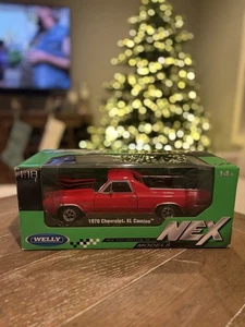 Welly 1970 Chevrolet El Camino | Red 1:18 | Free Shipping!! - Picture 1 of 1