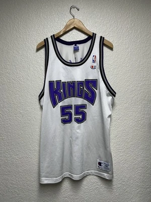 Camiseta deportiva vintage Jason Williams Sacramento Kings blanca campeón talla 48 XL Foto 1 de 4