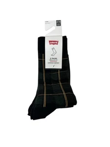 Levi’s 2 Pairs Regular Cut Superior Comfort Uk 9-11 Eu 43-46 Soft Cotton - Picture 1 of 8