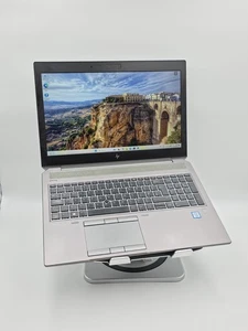 HP ZBook 15 G5 15.6" Laptop Intel XEON 64GB RAM 1TB SSD Nvidia Quadro Win 11 Pro - Picture 1 of 6