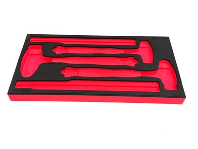 Herramientas a Presión NUEVO Organizador de Espuma Roja para Juego de Martillos Sopladores Muertos de 3 piezas FMHBBD01BR Foto 1 de 4