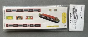 Canal Narrowboat Model Kit. Rosie and Jim. New Sealed. Vintage - Picture 1 of 3