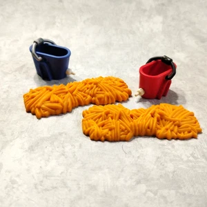 Playmobil Hay x2 + Buckets for Animals Farm Zoo Ranch A19 - Picture 1 of 1