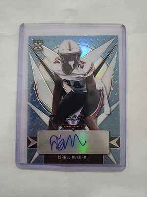 2021 Leaf Valuant Israel Mukuamu Rookie Autograph /20 - Image 1 of 4