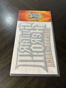 Guitar Hero III 3 Legends of Rock Logo Decal - Sticker  11"X 7 3/4" SEALED NEW - Picture 1 of 4