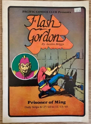 Flash Gordon Pacific Comics Club #2 Prisoner of Ming 1981 Foto 1 de 2