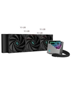 DeepCool LT720 Premium Liquid CPU Cooler, 360mm, wysokowydajne wentylatory FK120 FDB - Zdjęcie 1 z 5