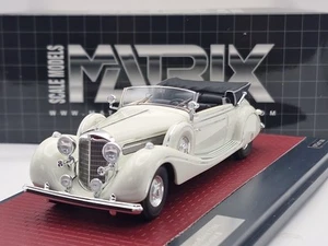 Mercedes 770 K W150 Cabriolet B Blanc 1939 1/43 Matrix - Bild 1 von 9
