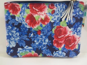 Pioneer Borsa Cosmetica Donna Trucco Astuccio Pochette Vintage Floreale - NUOVA! - Foto 1 di 12