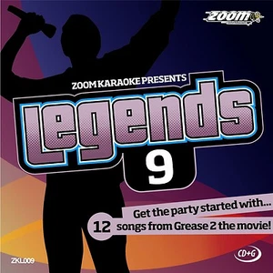Disco CD+G Zoom Karaoke Legends 9 (ZKL009) - 12 canciones de Grease 2 (película) - Imagen 1 de 1