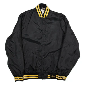 GEMS SPORTSWEAR Rhodes ST.Thomas Aquinas Hombres Chaqueta de Bombardero Negra EE. UU. 2XL - Imagen 1 de 6