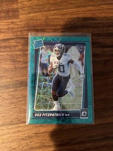 Dez Fitzpatrick Green Velocity Prizm Rated Rookie Card 2021 Donruss Optic #236 - Picture 1 of 2