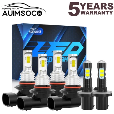 Kit de faros LED + faros antiniebla para Chevrolet Corvette 2 puertas 5,7 L 1996-2004 Foto 1 de 4