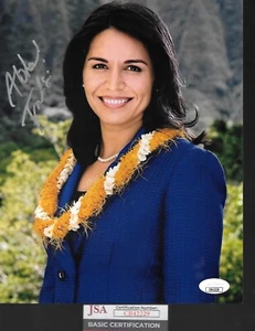 TULSI GABBARD SIGNED PHOTO Director of national intelligence JSA CB42229 #1 - Picture 1 of 1