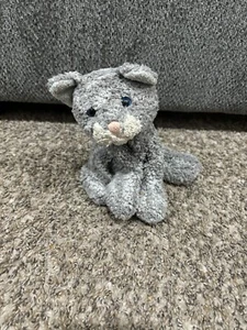 5" Russ Luv Pets Tabbies Gray Striped Baby Cat Kitten Plush Blue Eyes Pink Nose - Picture 1 of 9