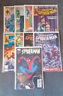 Marvel, The Amazing Spider-Man, × 9 vintage/Mod, Comics Joblot, Cond-VG