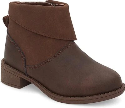 OshKosh B'Gosh Unisex-Niño Abatible Moda Bota Color Chocolate - Talla 11 Foto 1 de 4