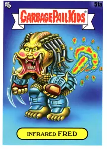 2023 GARBAGE PAIL KINDER GPK INTERGOOLACTIC MAYHEM BASIS INFRARED FRED 51a NM - Bild 1 von 1