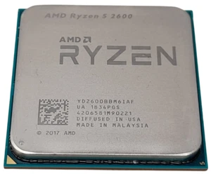 AMD Ryzen 5 2600 YD2600BBM6IAF 3.4GHz Socket AM4 CPU - Picture 1 of 2