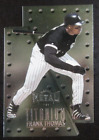 1997 Fleer Metal Titanium Frank Thomas Chicago White Sox # 10