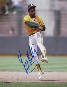 TONY PHILLIPS INFIELD OAKLAND A'S SIGNED AUTOGRAPHED 8X10 W/COA - Picture 1 of 1