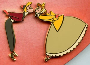 Disney Catalog Joe and Jenny Once Upon a Wintertime Sweethearts Series LE Pin - Picture 1 of 1