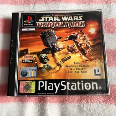 PS1 Star Wars Demolition Complete With Manual  - Image 1 of 4